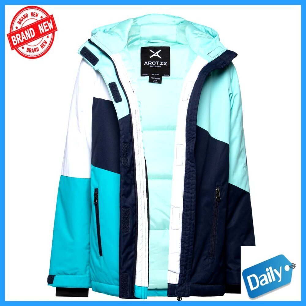 Insulated Quilted Performance Jacket Cold Weather Oversized Preppy Style